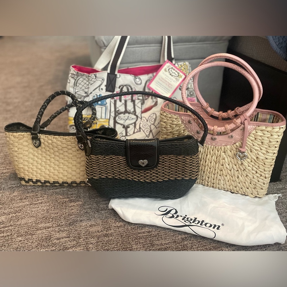 Brighton Bag Bundle (Woven bags, basket bag, tote bag)